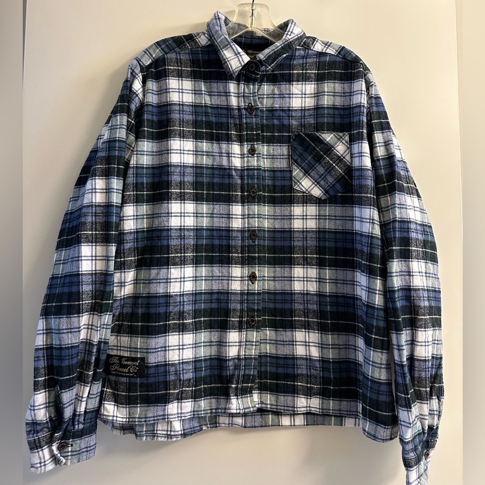 Vermont Flannel Women's Classic Flannel Shirt - Campbell - Size XL